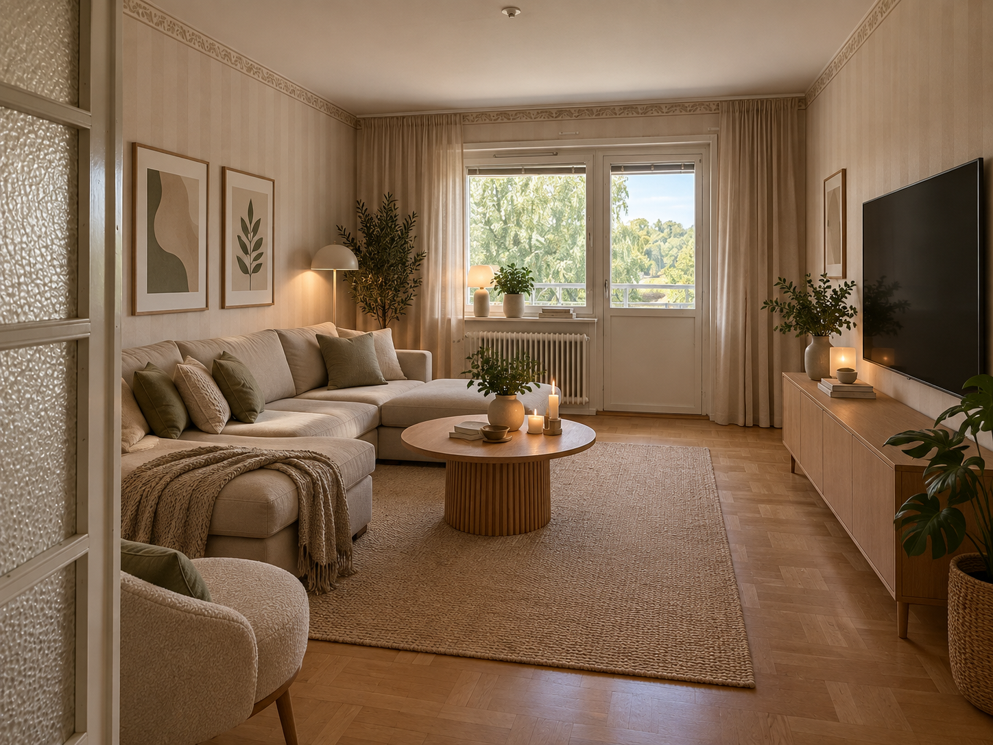 Lägenhet, 2 rooms, 56 sqm, Hallsberg