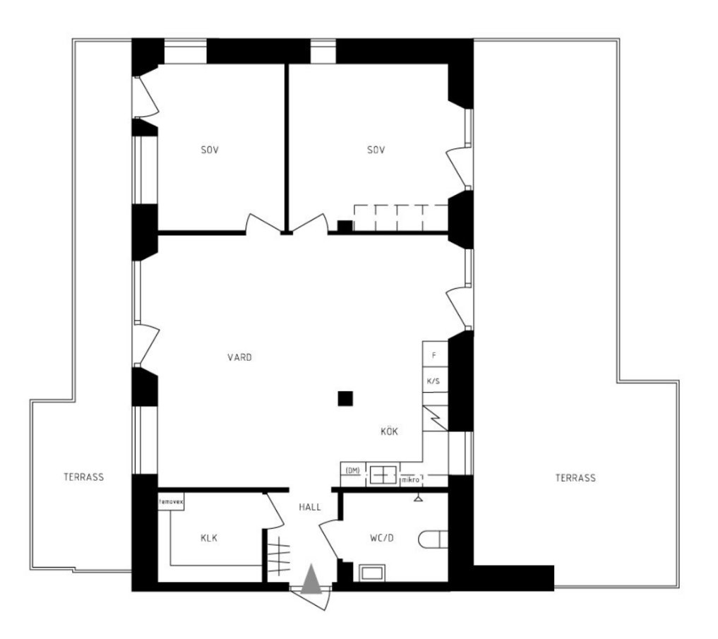Lägenhet, 3 rum, 88 kvm, Malmö