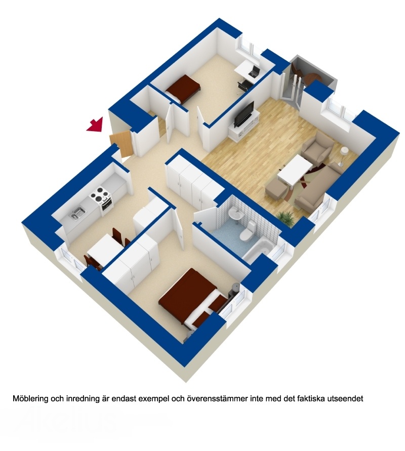 3 rok · 72 m² i Västerås – bild 2