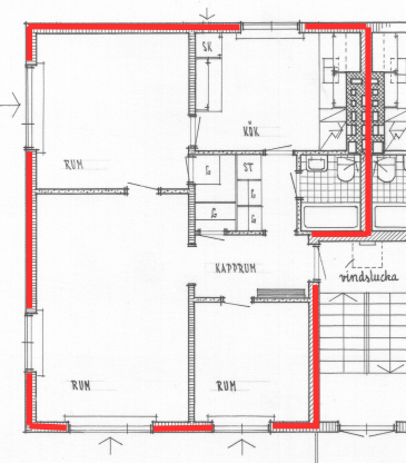 Lägenhet, 3 rooms, 64 sqm, Knislinge