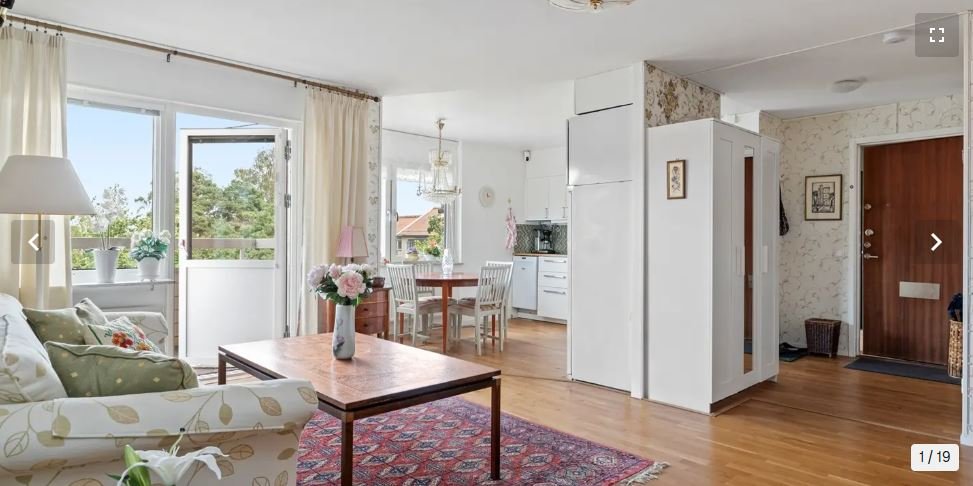 Lägenhet, 2 rooms, 56 sqm, Åkersberga