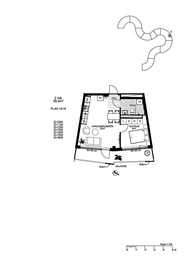 2 rok · 39 m² i Nynäshamn – bild 7