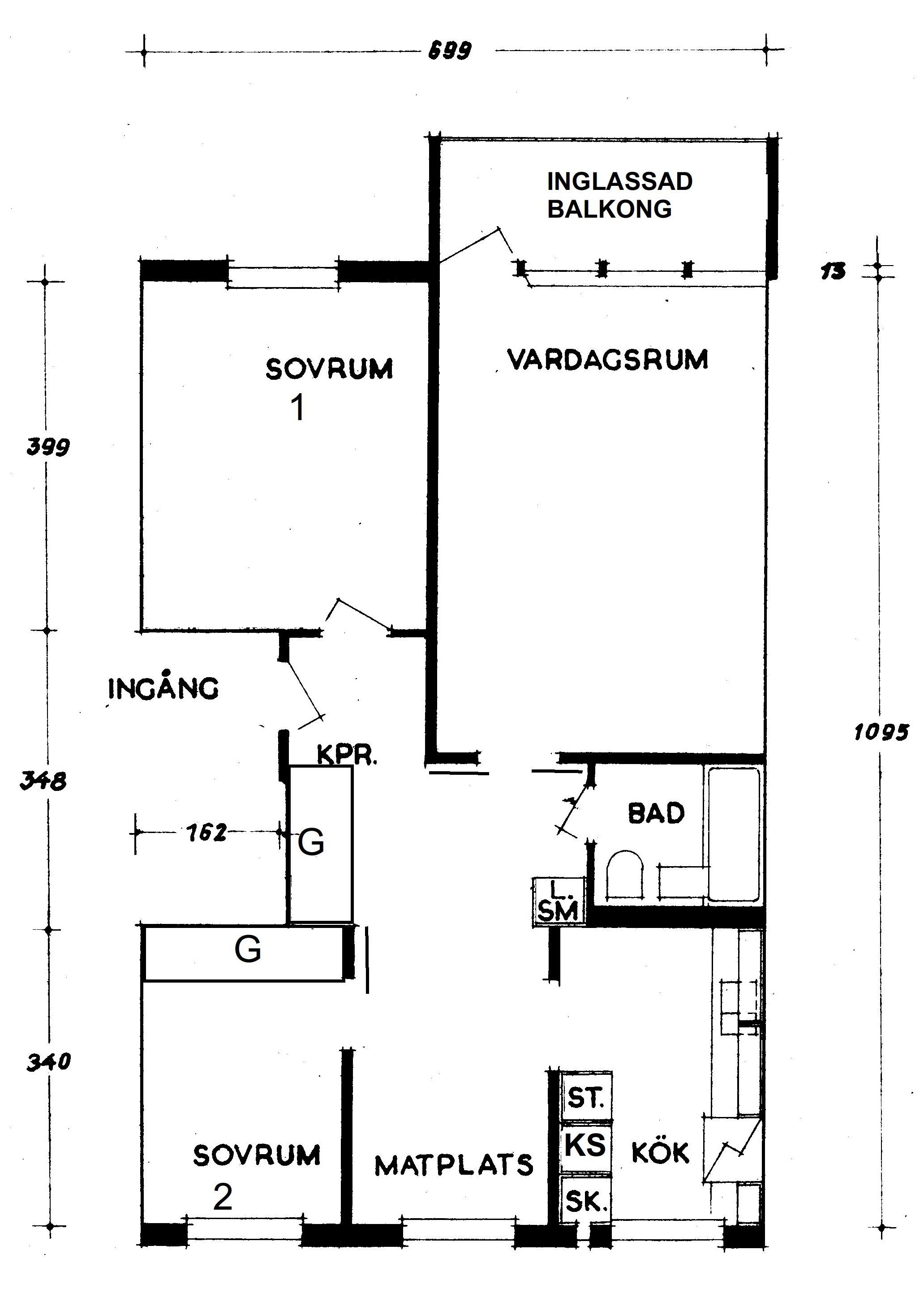 Lägenhet – Sollentuna, Landsnora, Edsberg - Bild 2