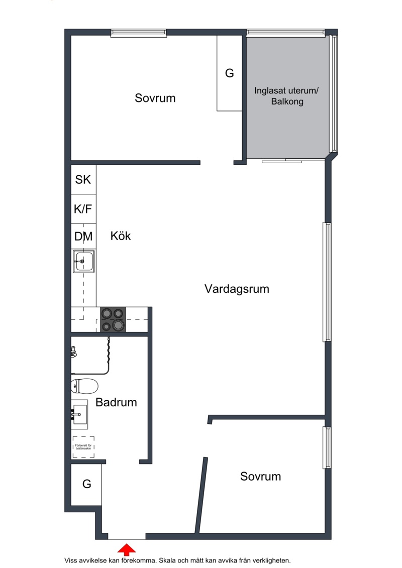 3 rok · 70 m² i Helsingborg – bild 11