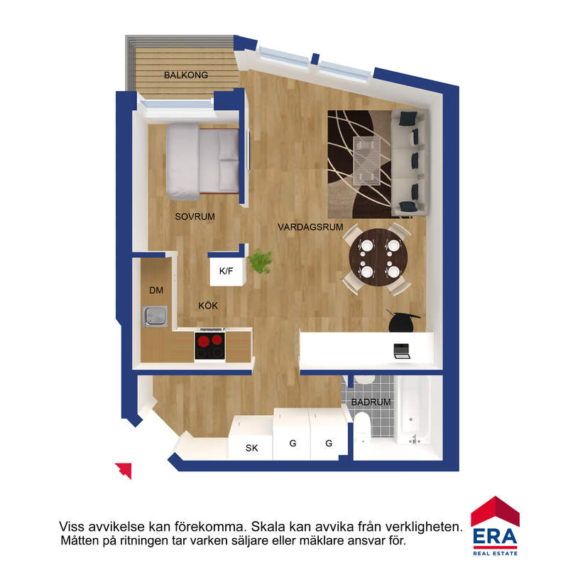1.5 rum Kungsholmen, 3 250 kr/mån | Bostadsögat