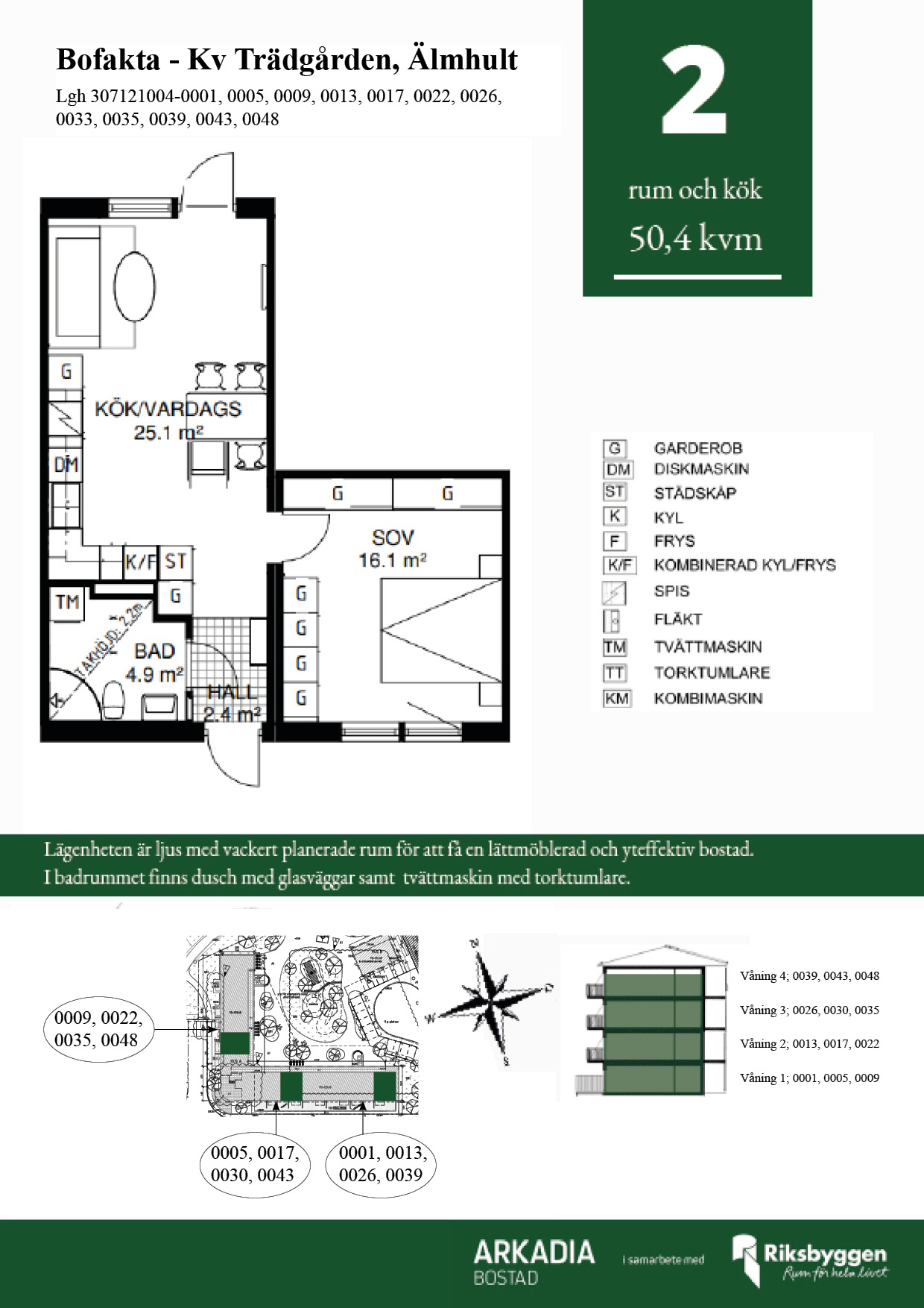 2 rok · 50 m² i Älmhult – bild 8
