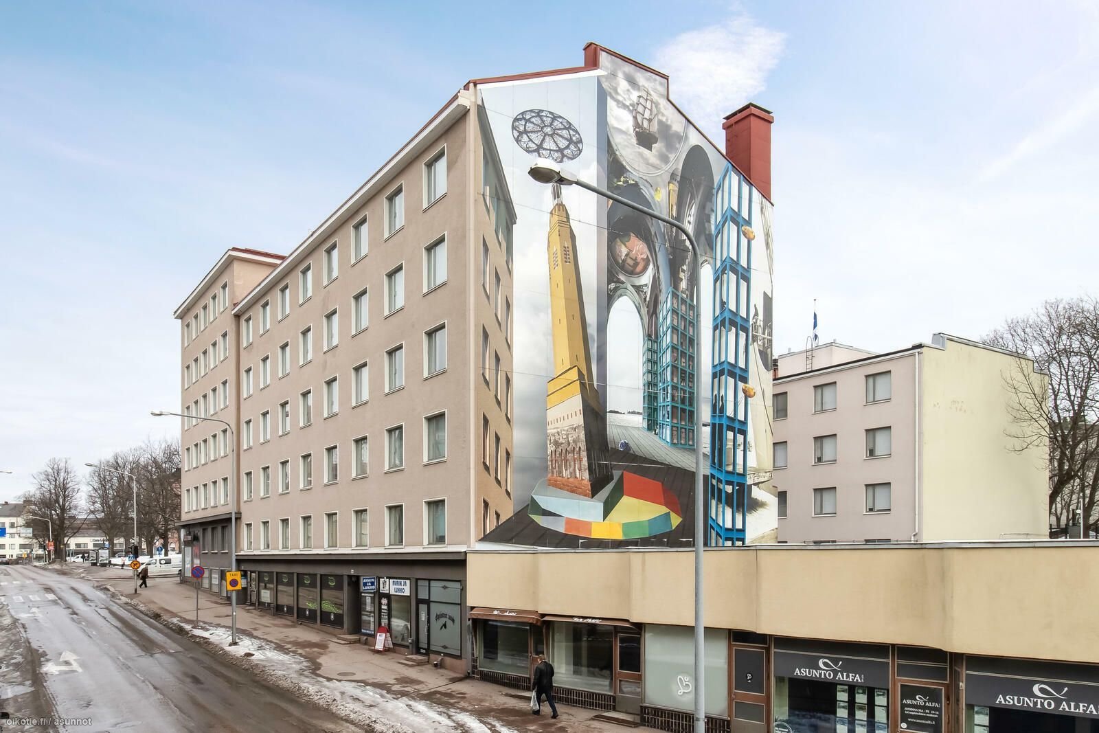 Hyväkuntoinen kaksio Kotkansaarella 1
