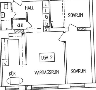 2 rok · 65 m² i Malmö – bild 4