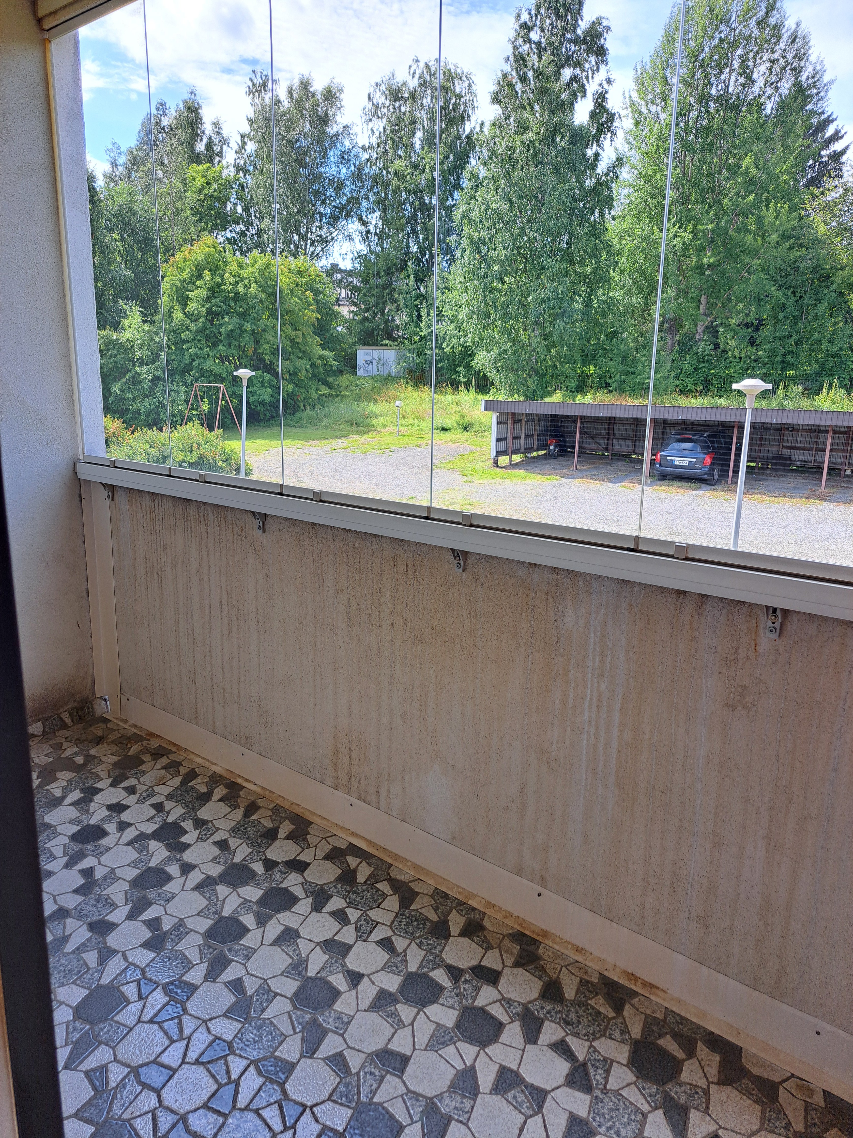 Saunallinen kaksio lasitetulla parvekkeella 2