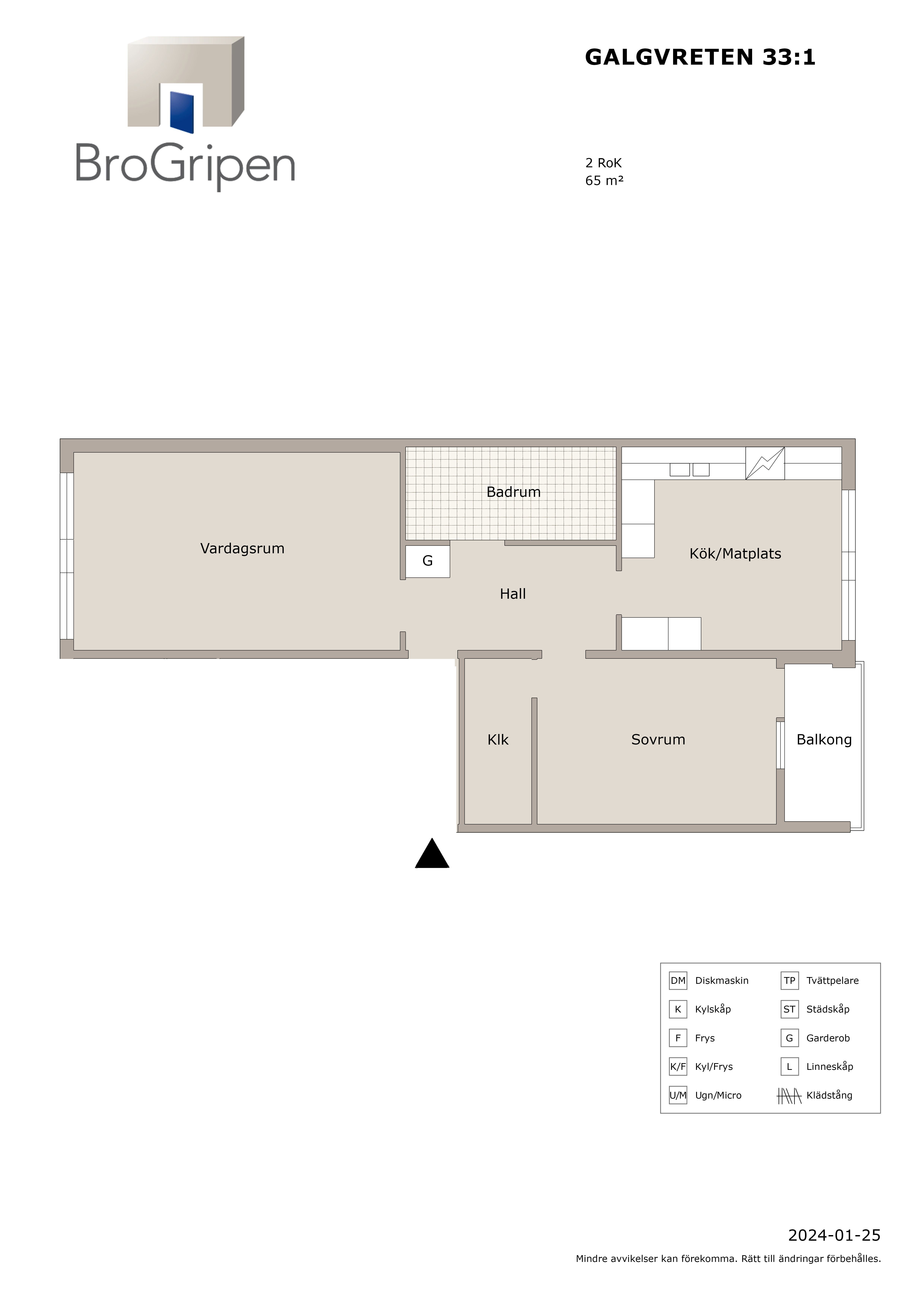 2 rok · 65 m² i Enköping – bild 14