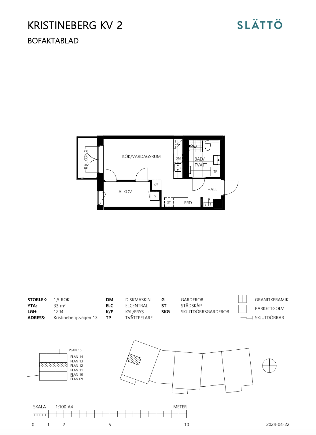 2 rok · 33 m² i Vallentuna – bild 10