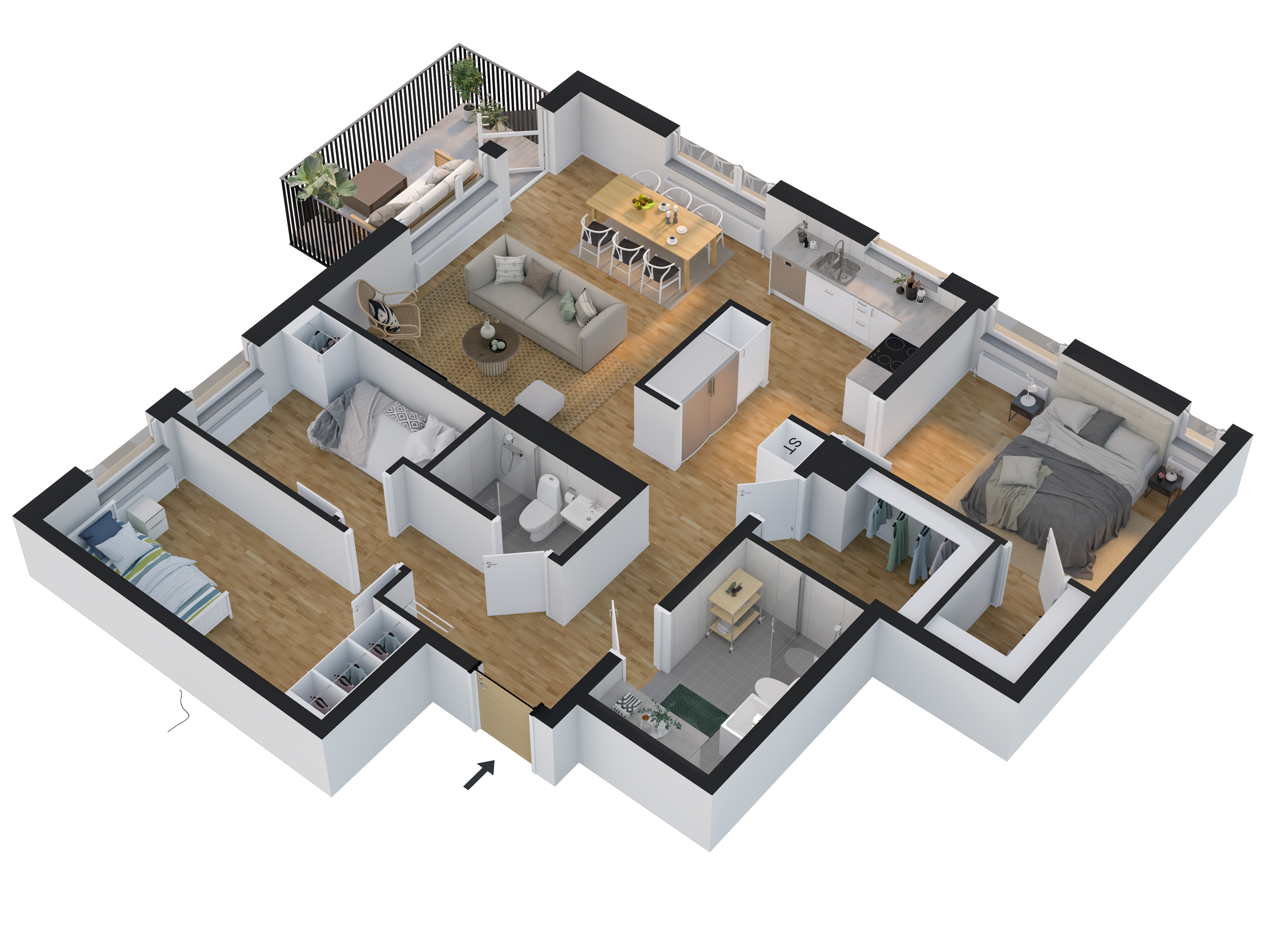 4 rok · 92 m² i Västerås – bild 29