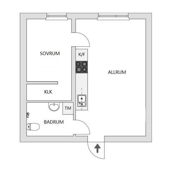 2 rum och kök, Bandhagen — 10 288 kr/mån — bild 2
