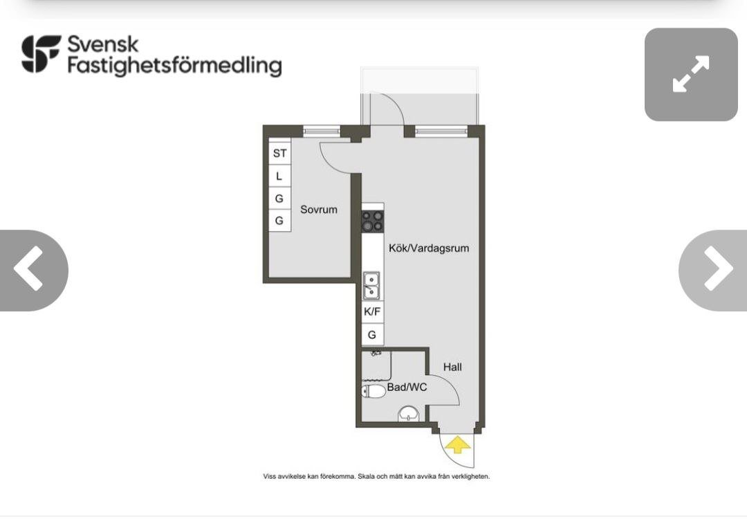 2 rok · 33 m² i Märsta – bild 7
