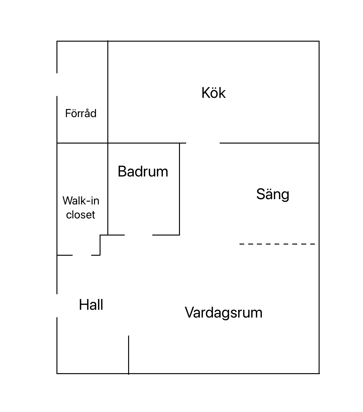 Lingvägen, Enskede