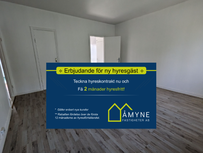 Lägenhet, 2 rooms, 42 sqm, Katrineholm