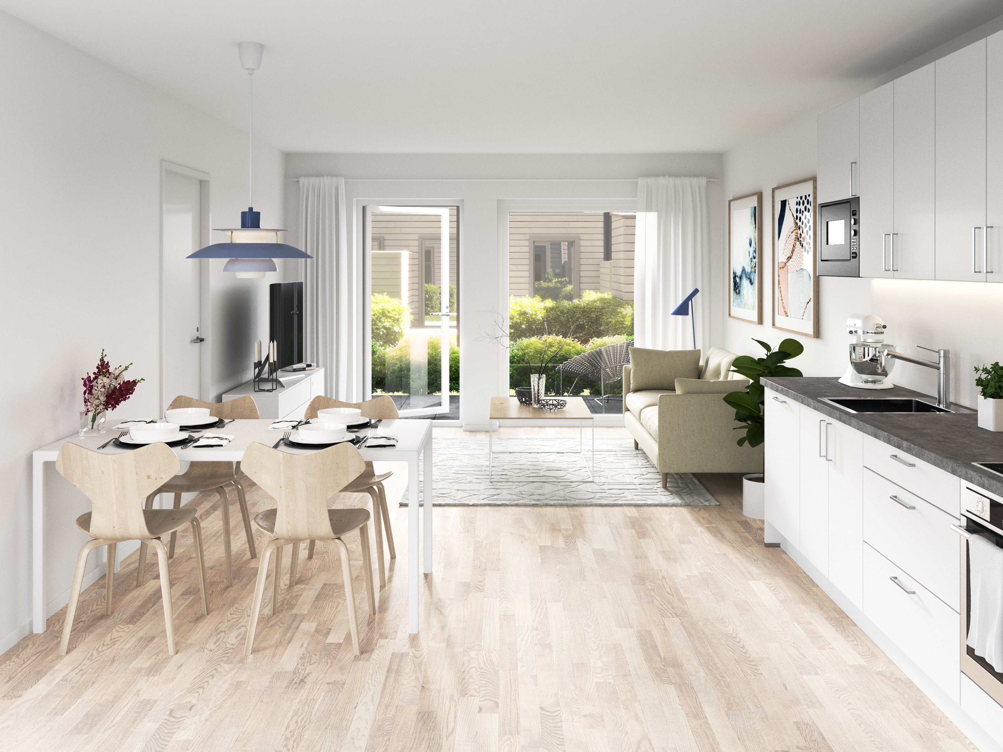 Lägenhet, 3 rooms, 65 sqm, Allarp