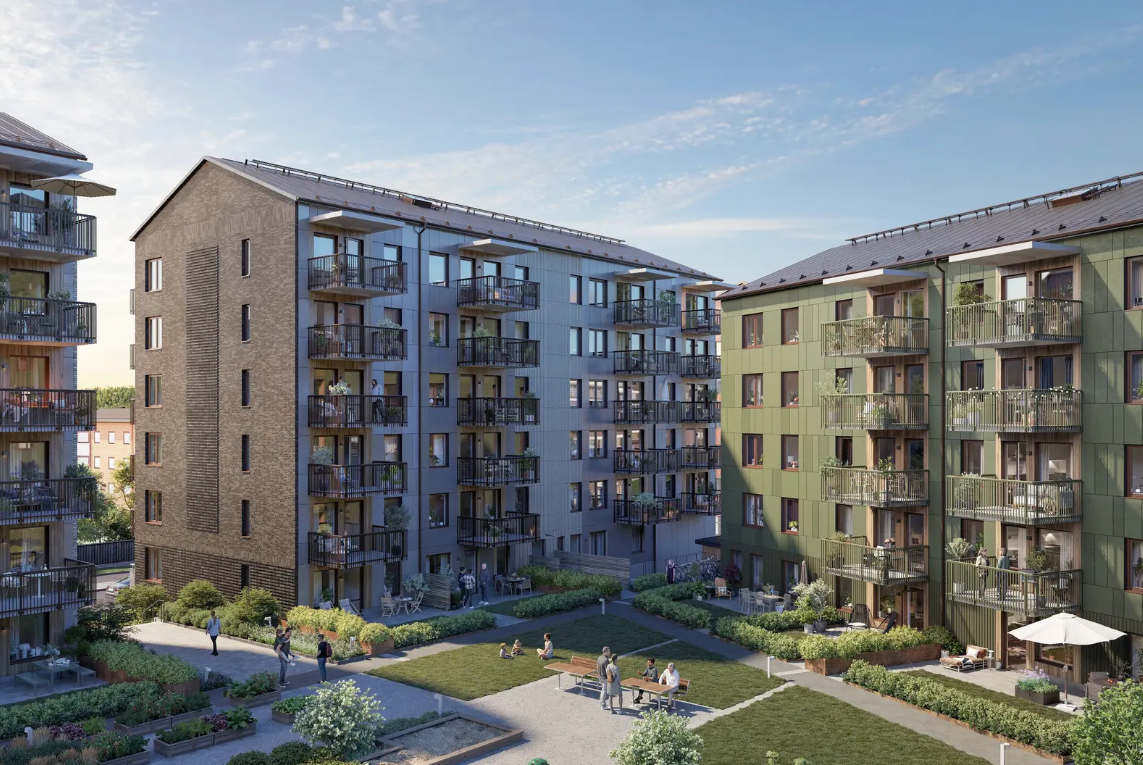 Lägenhet, 5 rooms, 96 sqm, Mölndal