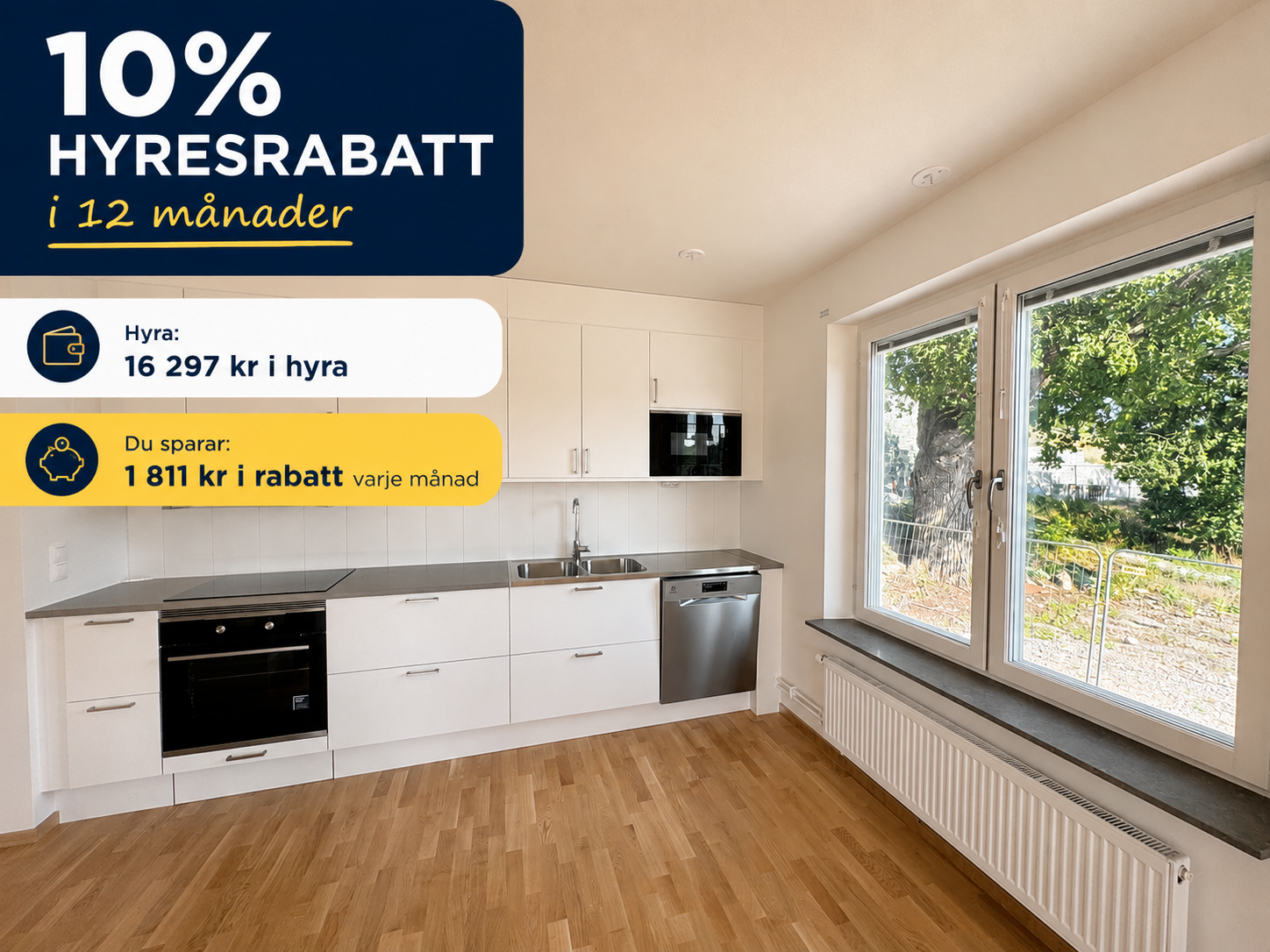 Lägenhet, 3 rooms, 78 sqm, Järfälla
