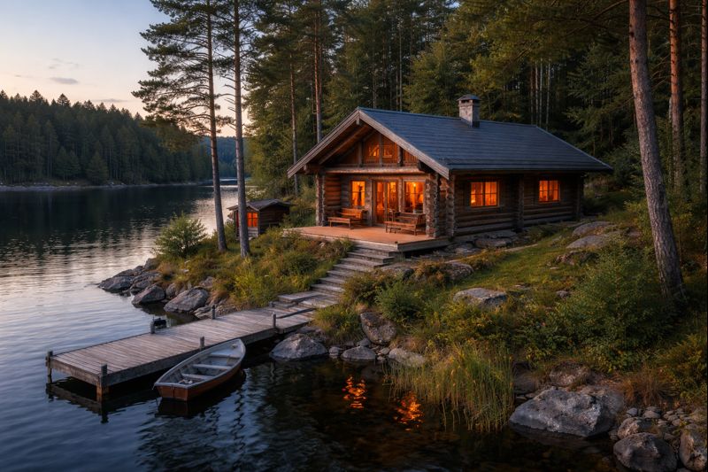 Stuga, 3 rooms, 120 sqm, Adelsö