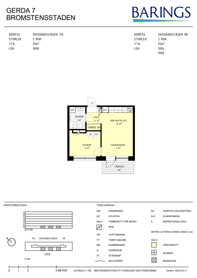 2 rok · 35 m² i Spånga – bild 12