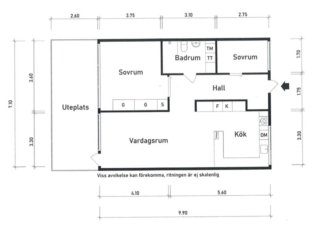 3 rok · 68 m² i Göteborg – bild 12