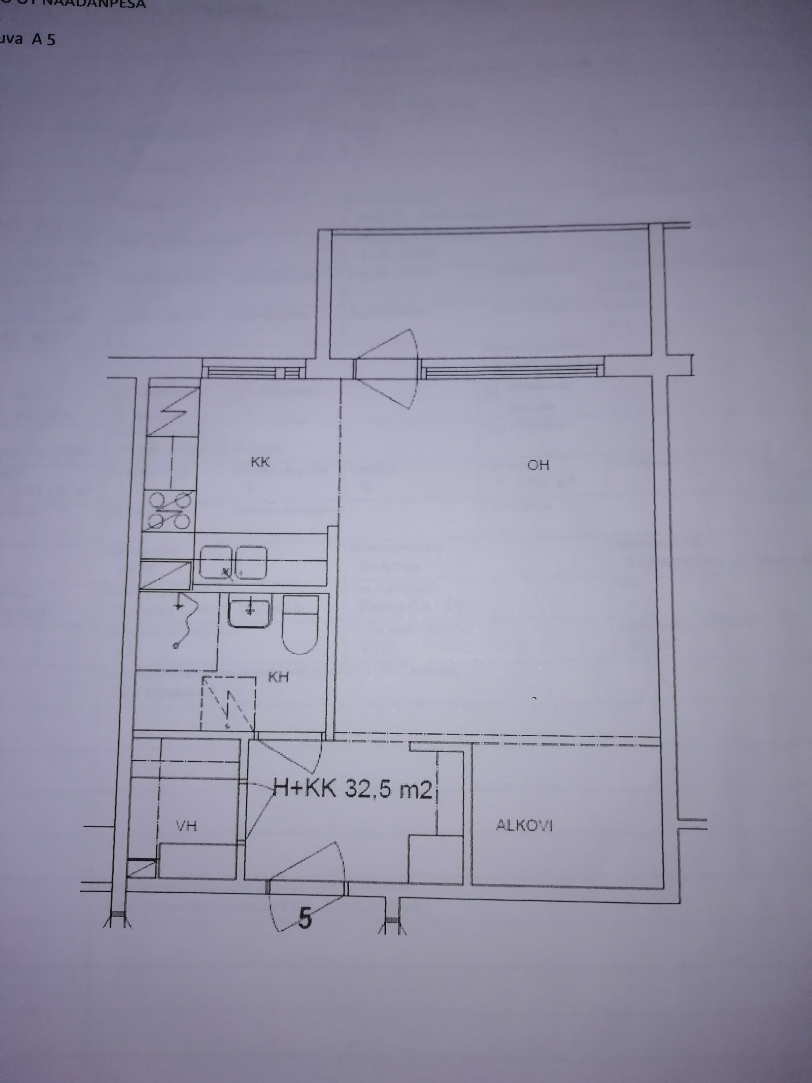 Kodikas ja edullinen yksiö lasitetulla parvekkeella – 32,5 m² | 440 €/kk 2