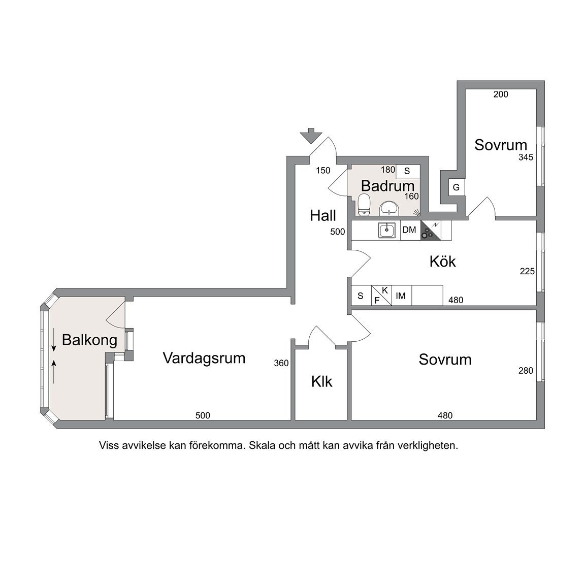 Lägenhet, 3 rum, 67 kvm, Göteborg