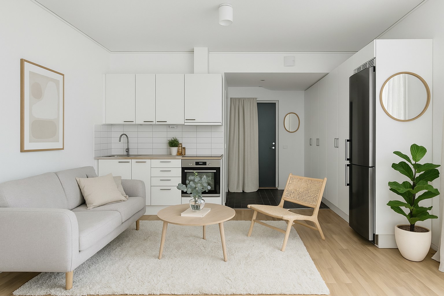 Lägenhet, 1 rum, 25 kvm, Gävle