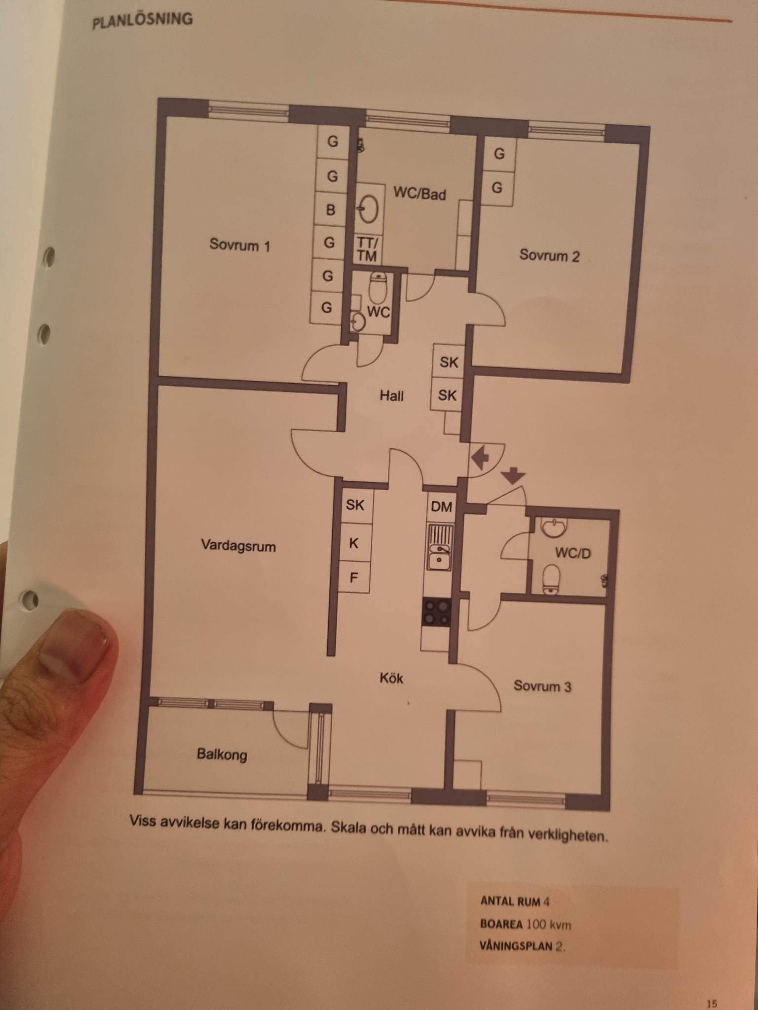 Lägenhet, 4 rooms, 30 sqm, Skärholmen