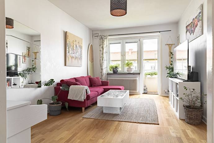 Lägenhet, 2 rooms, 53 sqm, Malmö