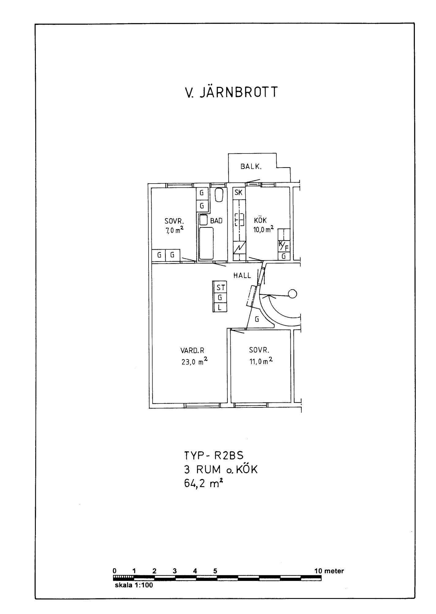 1 rooms · 11 m² in Goteborg