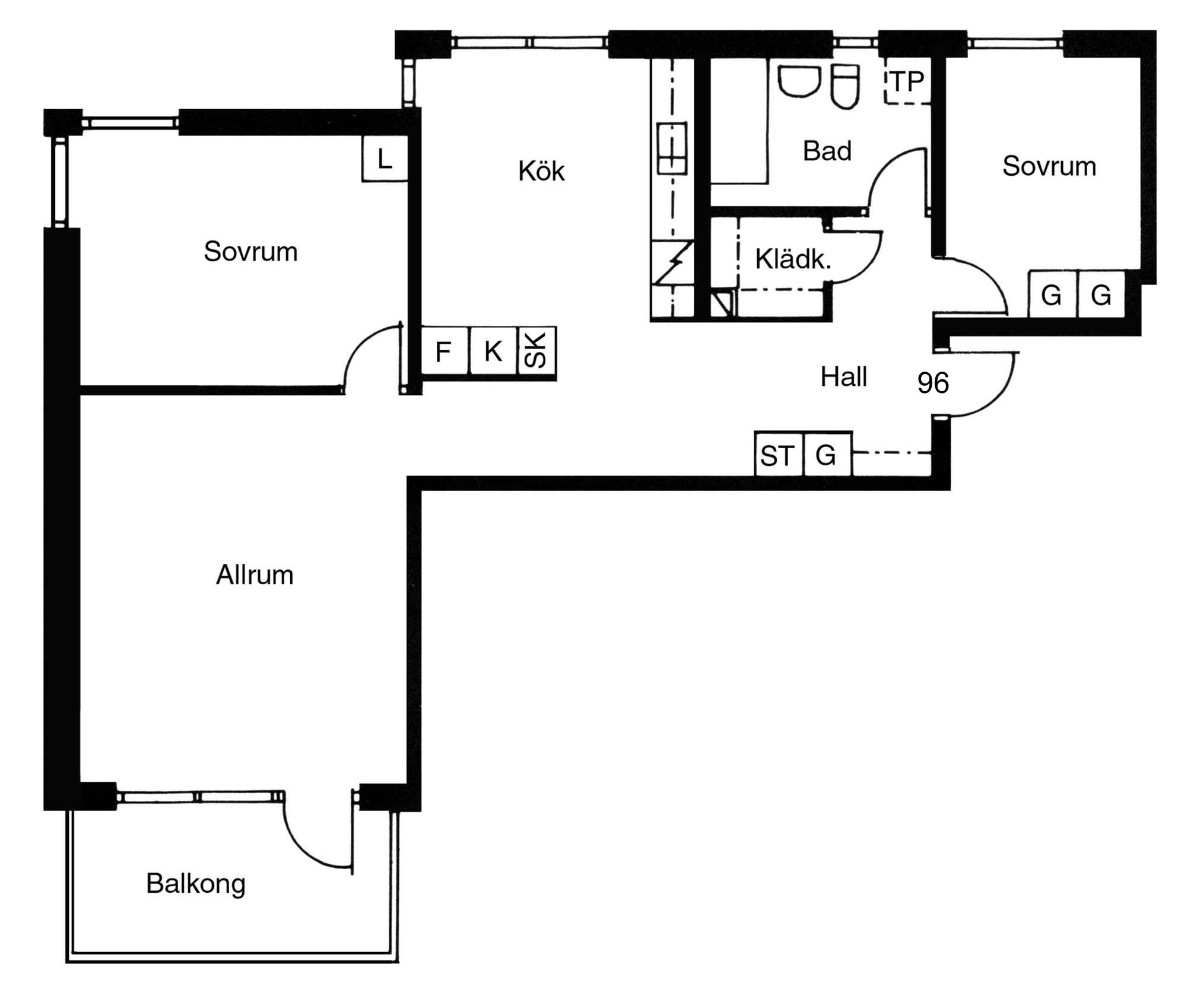 3 rok · 78 m² i Skellefteå – bild 11