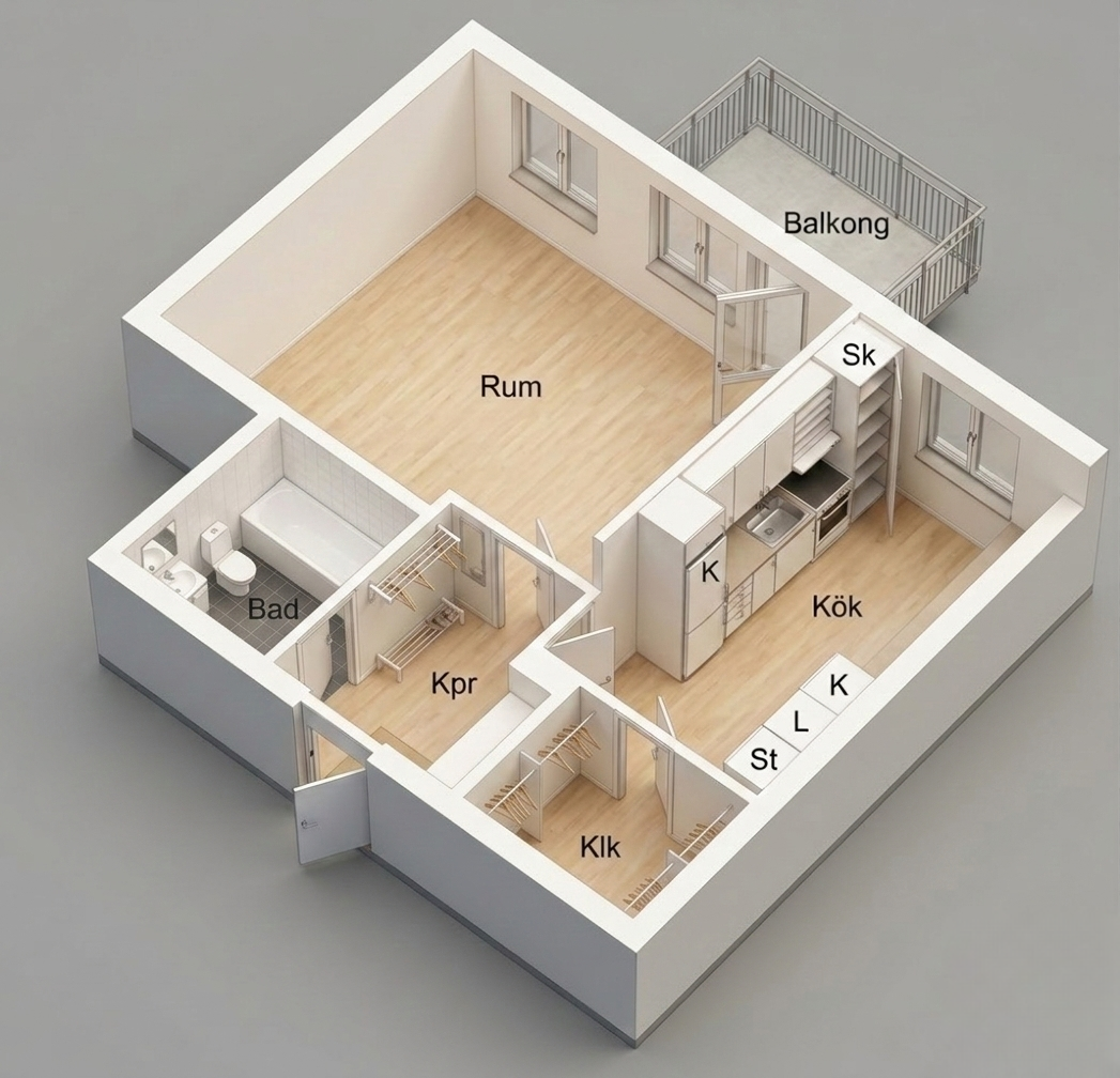 Lillsjövägen, Almunge — Almunge