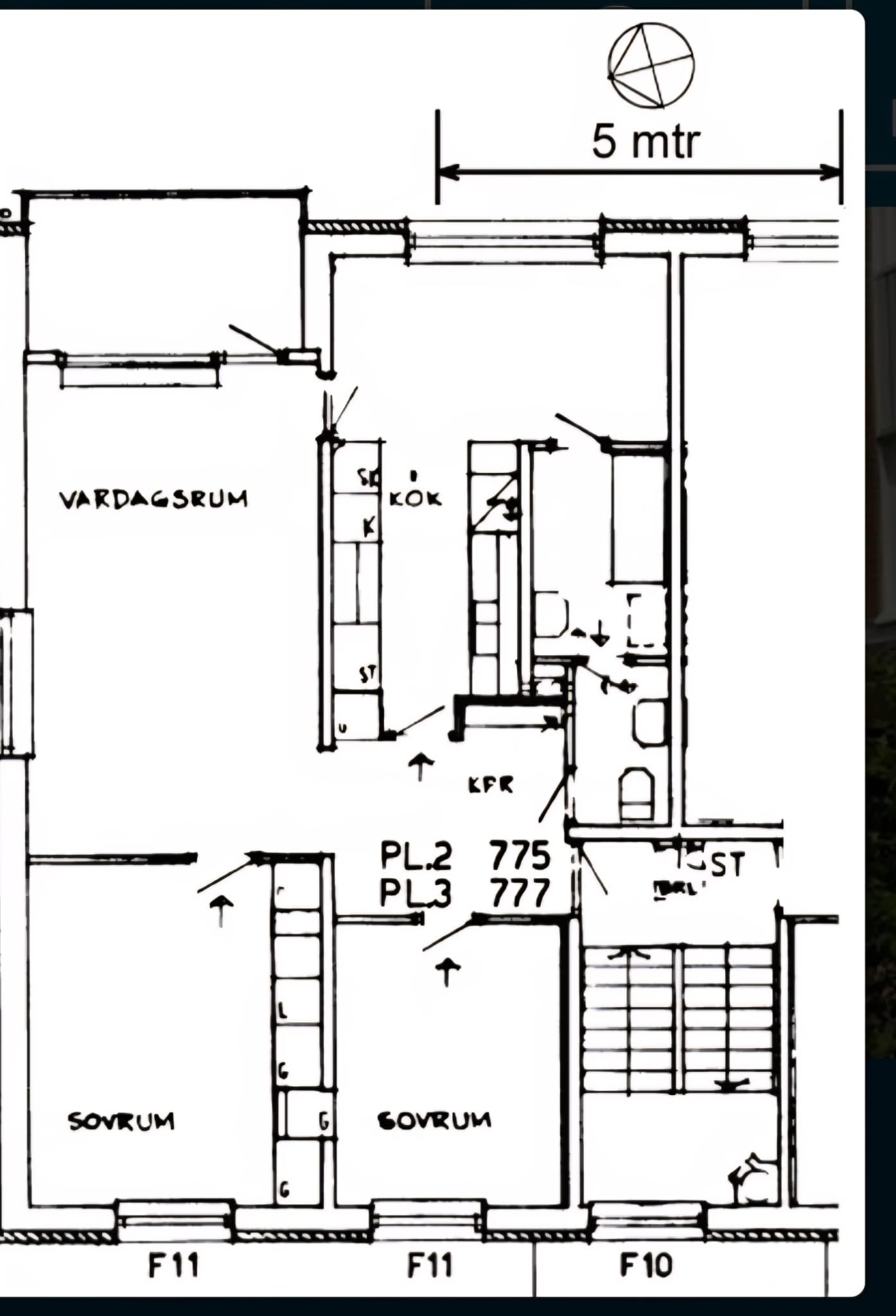 Lägenhet, 3 rum, 82 kvm, Malmö