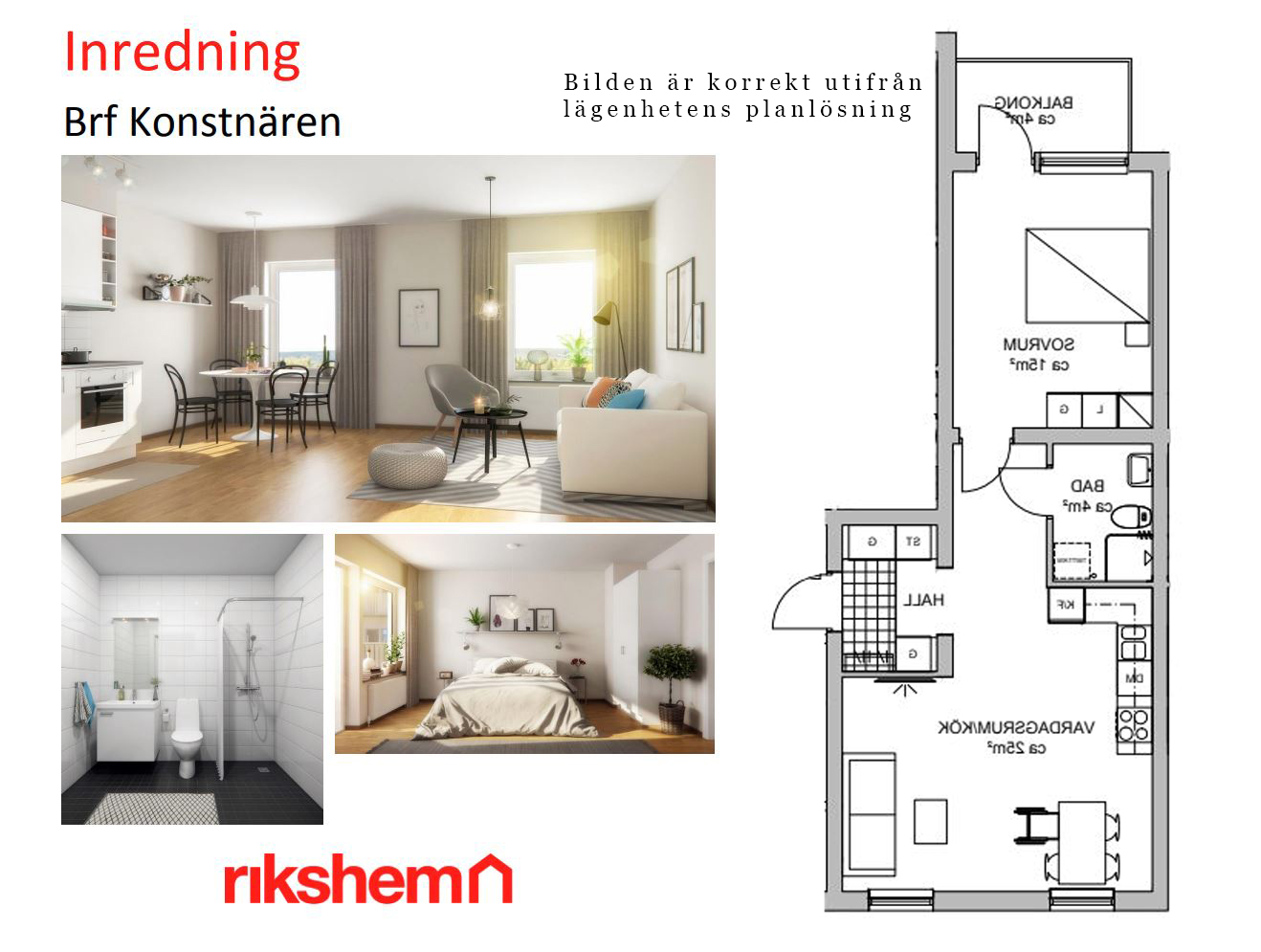 Lägenhet, 2 rooms, 56 sqm, Uppsala