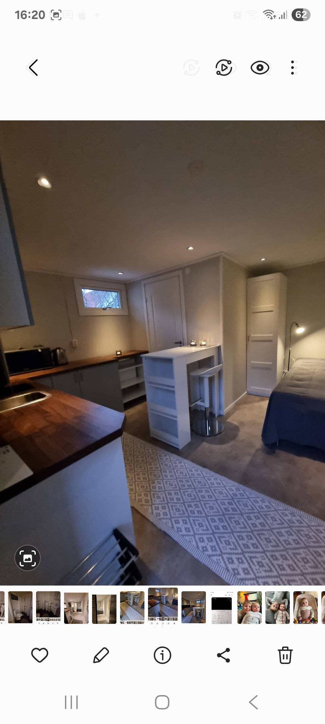 Lägenhet, 1 rooms, 16 sqm, Västerås