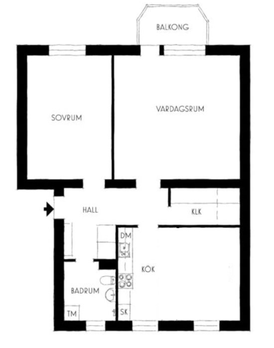 2 rum och kök, Skarpnäck, 14 880 kr/mån, bild 2
