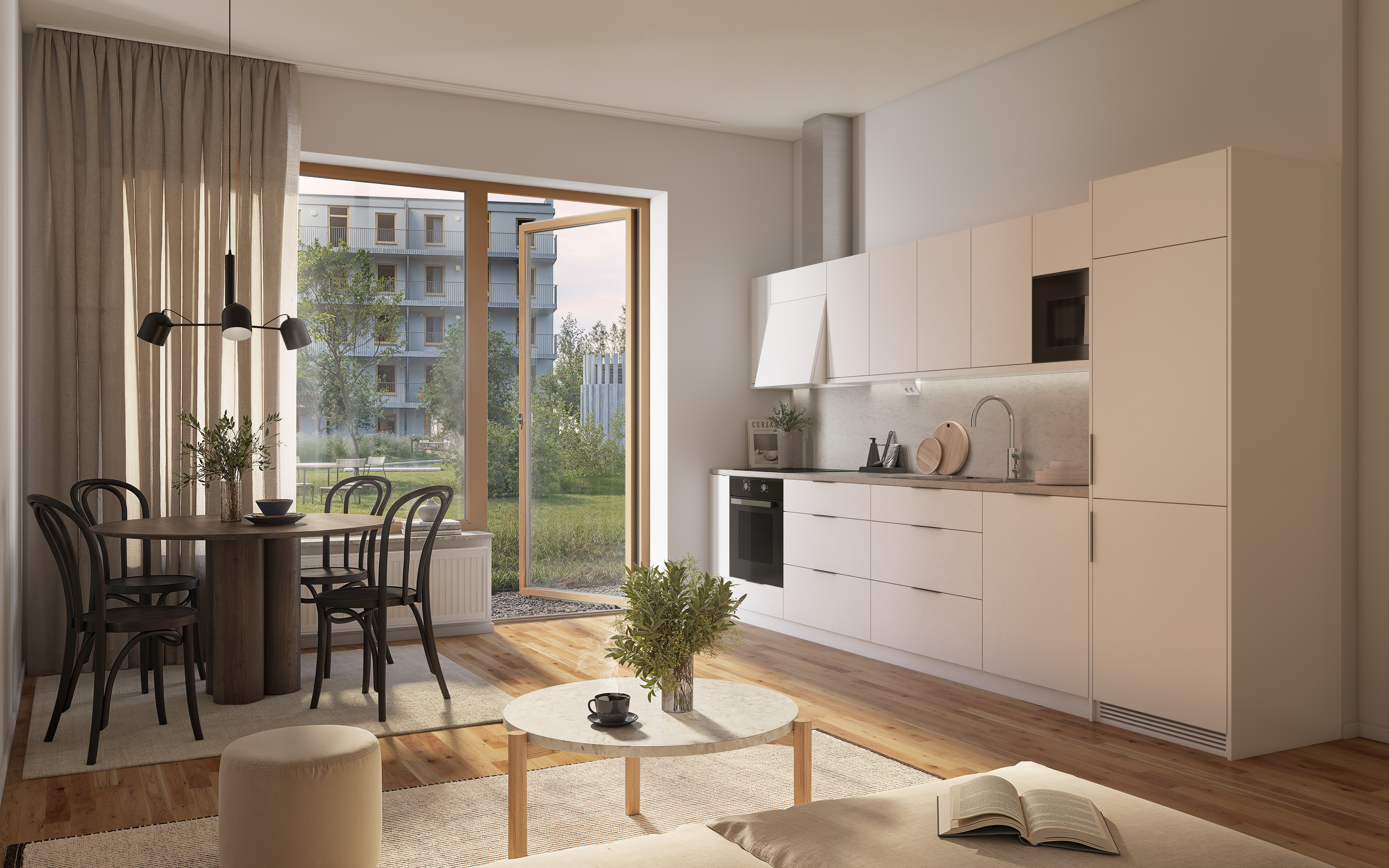 Lägenhet, 3 rooms, 60 sqm, Barkarbystaden