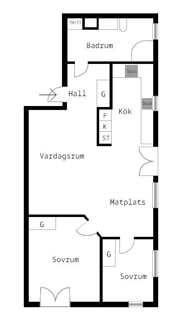 Kryddgårdsgatan, Enköping — photo 3