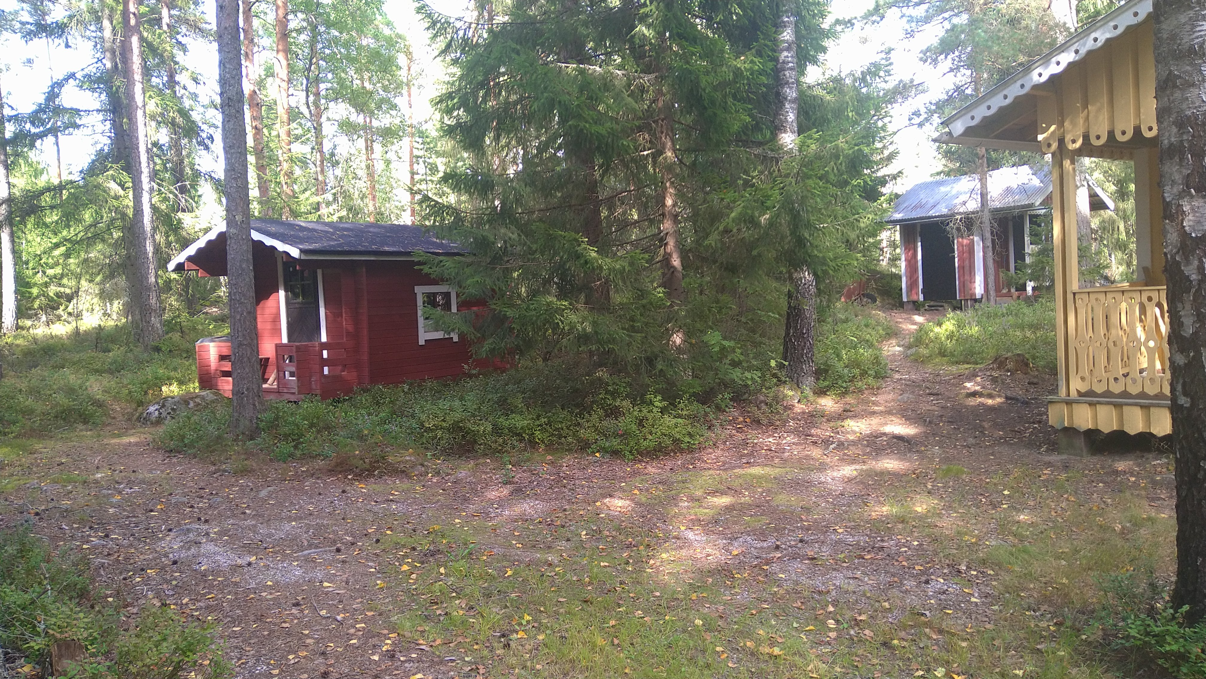 Saunamökki  lammella 2
