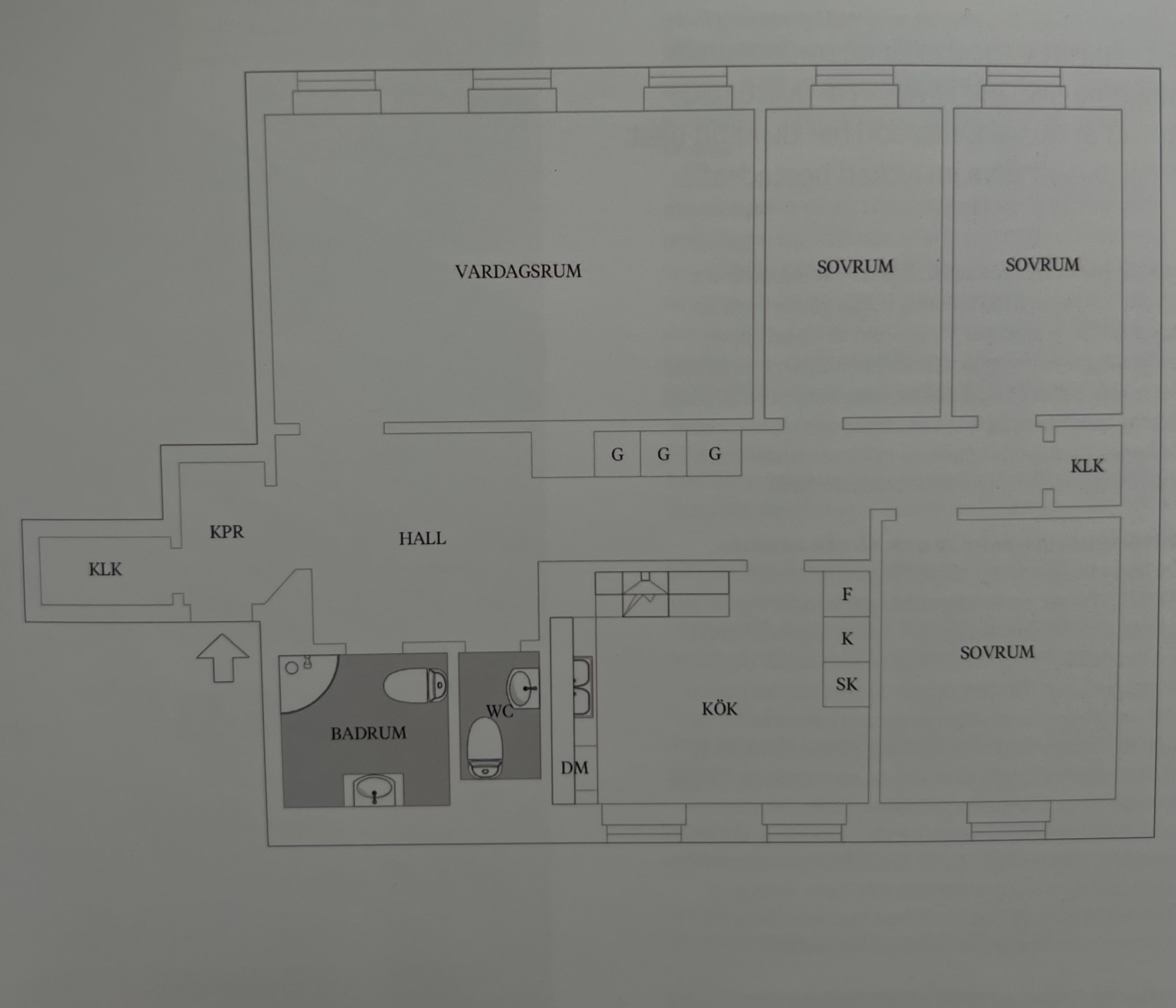 Apartment in Malmö, Lugnet - Bild 4