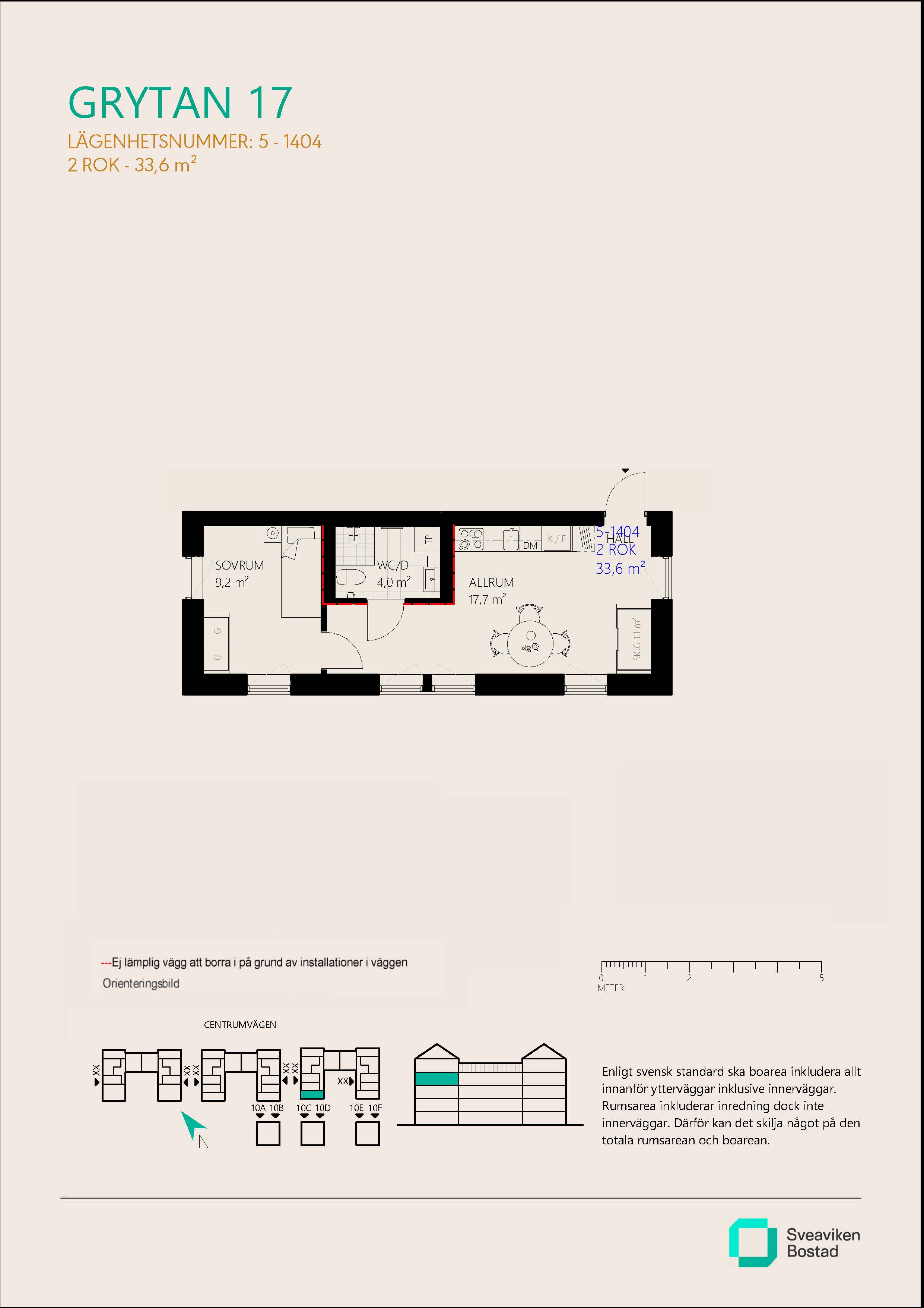 2 rok · 33 m² i Nykvarn – bild 15