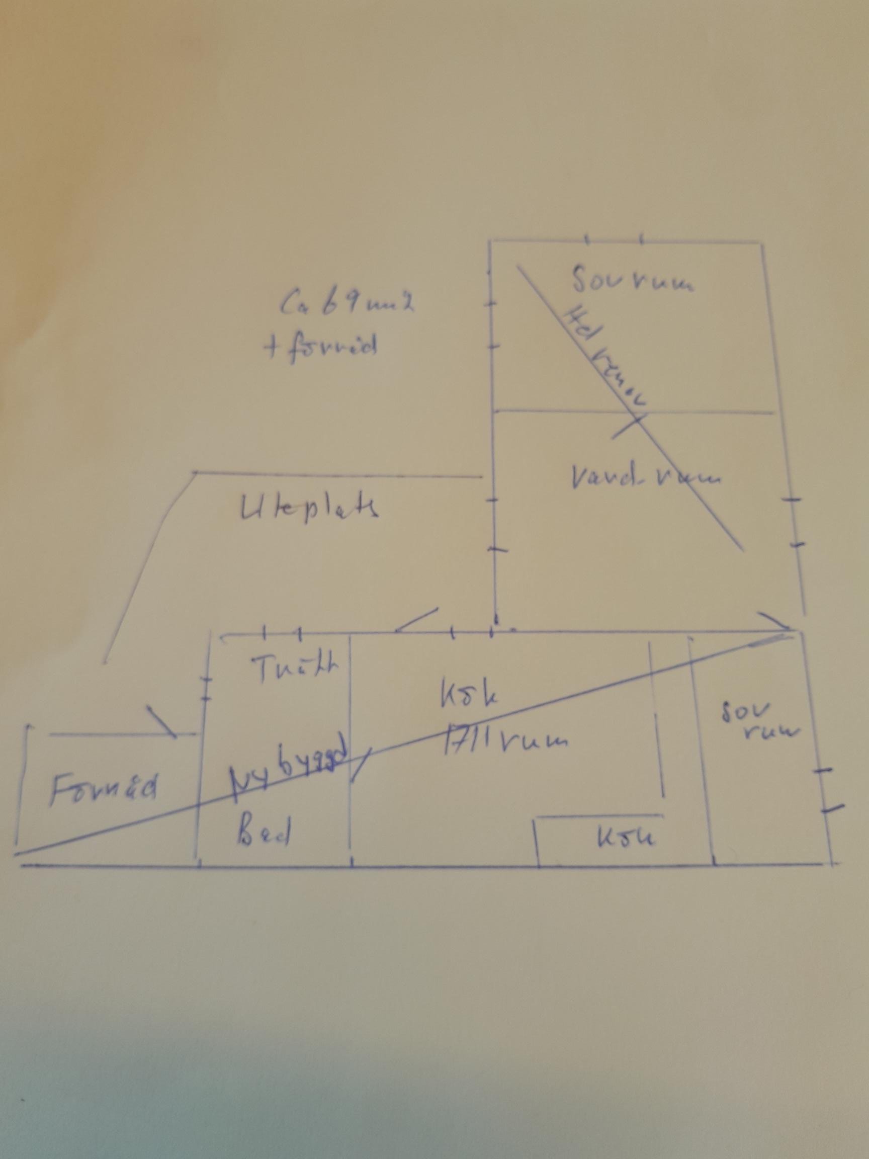 Villa/Hus, 4 rooms, 69 sqm, Gärds Köpinge