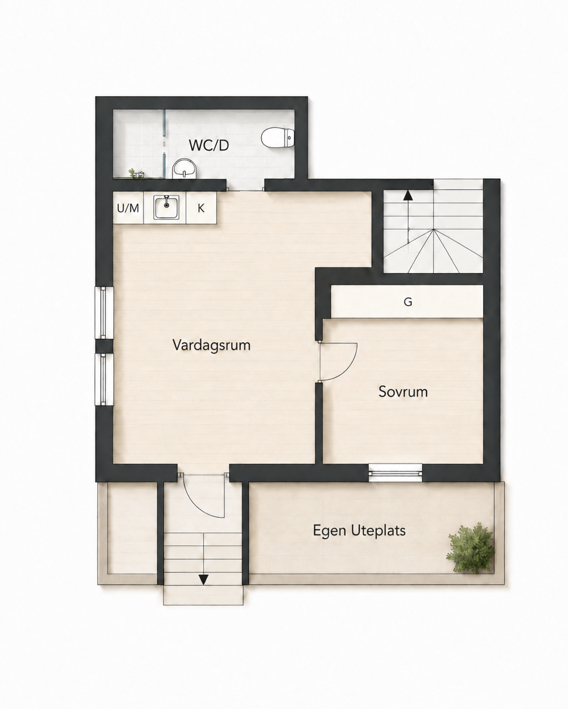 2 rok · 35 m² i Göteborg – bild 10