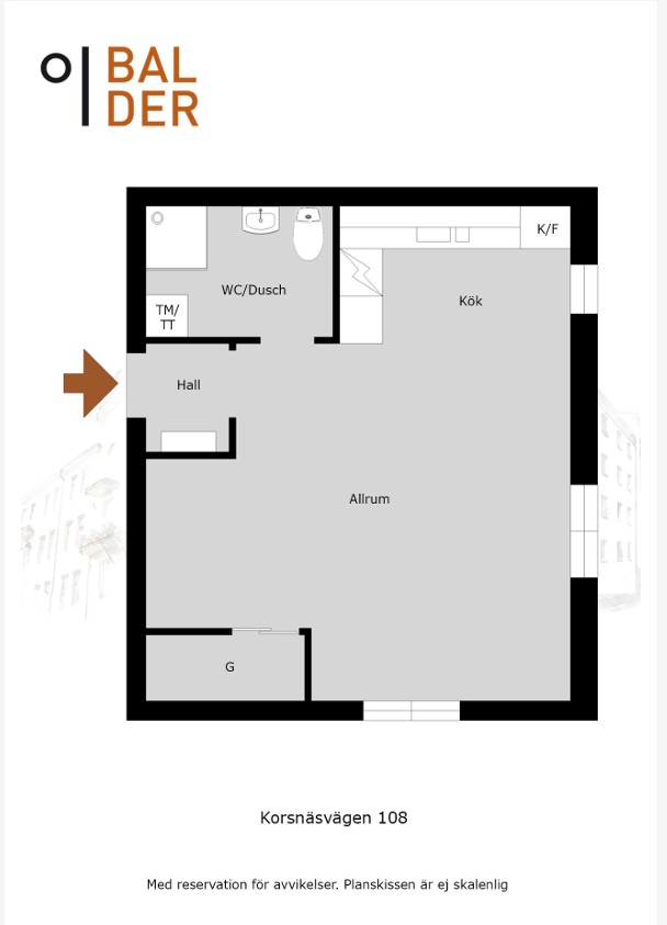 Apartment in Gävle, Rudsjö - Fler