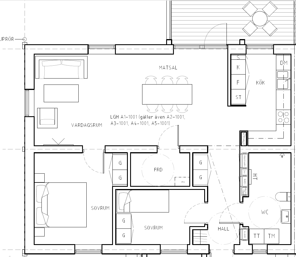 Lägenhet, 3 rooms, 79 sqm, Vara