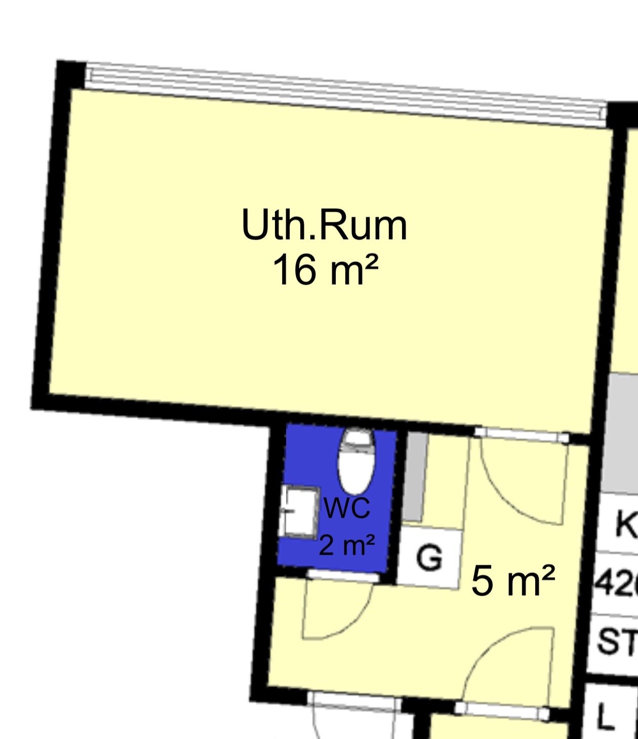 Lägenhet, 1 rooms, 24 sqm, Täby