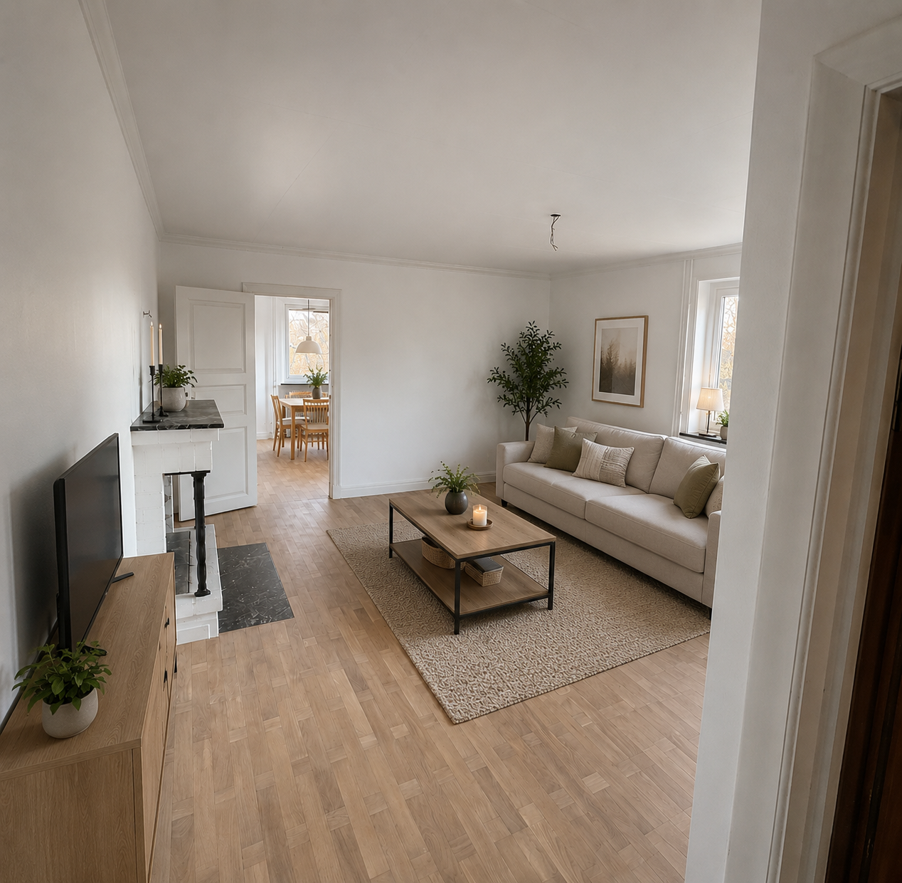 Lägenhet, 3 rooms, 85 sqm, Vedum