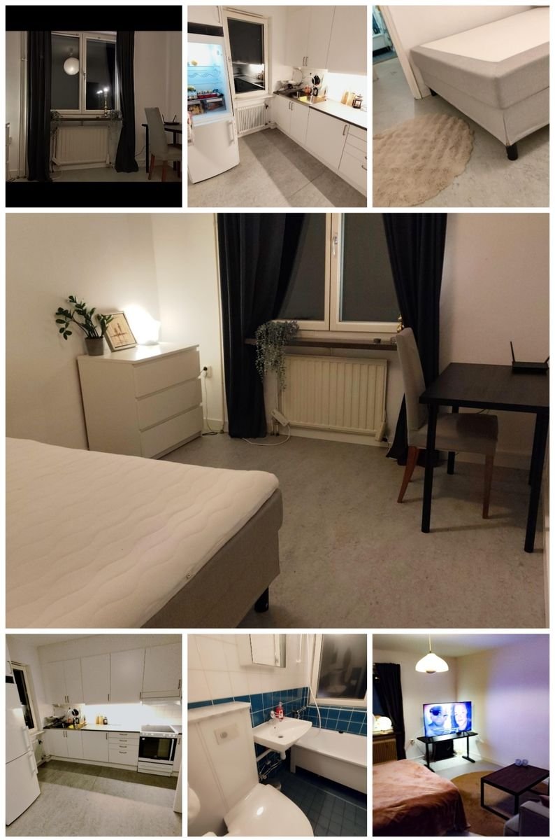 Lägenhet, 1 rooms, 17 sqm, Johanneshov